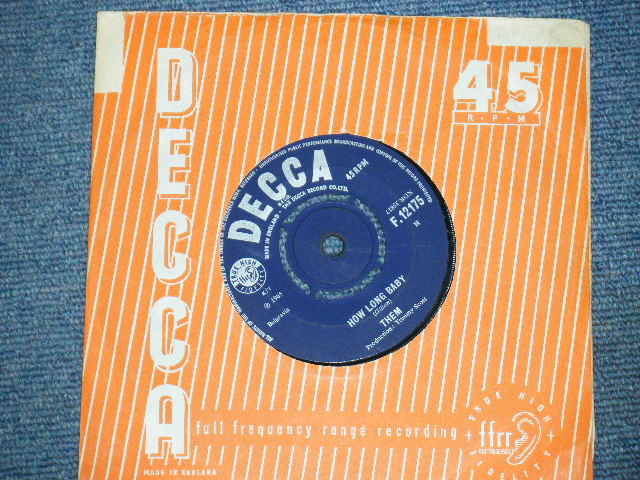 画像: THEM ( VAN MORRISION ) - ONE MORE TIME / 1965 UK ORIGINAL 7"Single