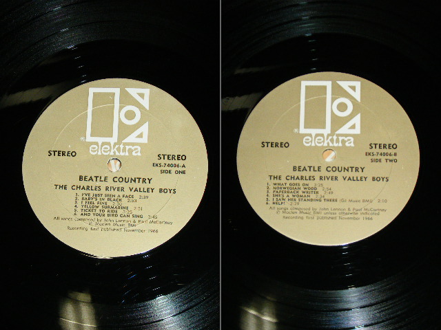 画像: :THE CHARLES RIVER VALLEY BOYS - BEATLE COUNTRY / 1966 US ORIGINAL STEREO Used LP 
