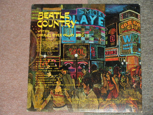 画像: :THE CHARLES RIVER VALLEY BOYS - BEATLE COUNTRY / 1966 US ORIGINAL STEREO Used LP 