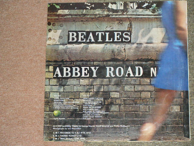 画像: THE BEATLES - ABBEY ROAD ( COURTING JACKET:  ) / 1969? MALAYSIA/HONG KONG ORIGINAL? Used LP