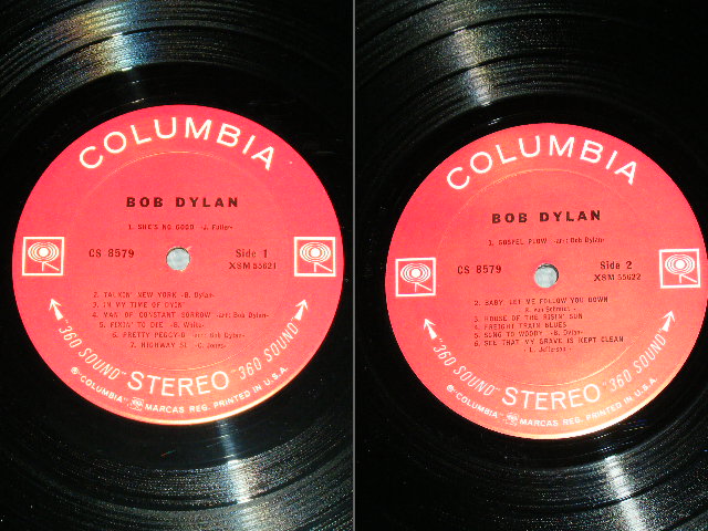 画像: BOB DYLAN - BOB DYLAN  /  1965 US RELEASED VERSION 360 Sound in WHITE  STEREO Used  LP