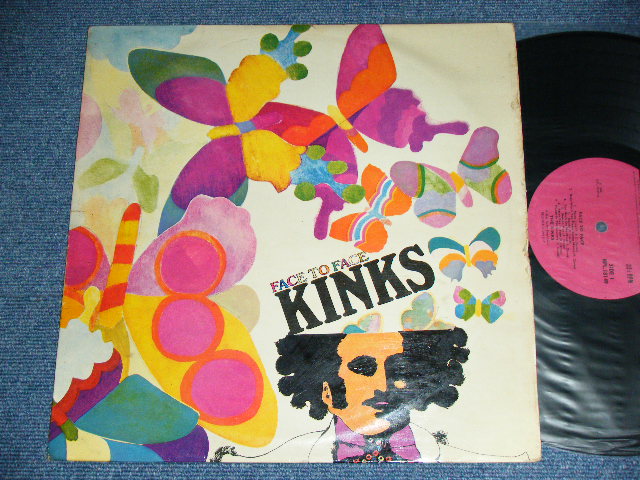 画像1: THE KINKS - FACE TO FACE  ( Ex-,VG++/Ex++ )/ 1966 UK ORIGINAL MONO LP 