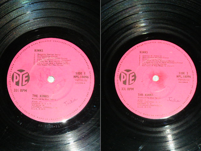画像: THE KINKS -  KINKS ( Ex++,Ex/Ex+ ) / 1964 UK ORIGINAL MONO Used LP 