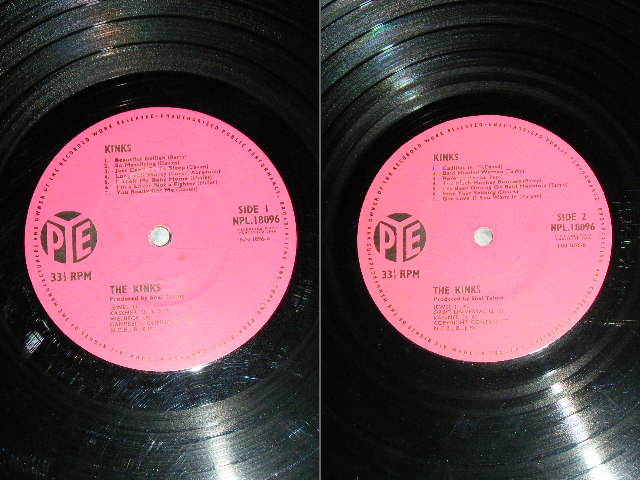 画像: THE KINKS -  KINKS ( Ex+/Ex+++ ) / 1964 UK ORIGINAL MONO Used LP 