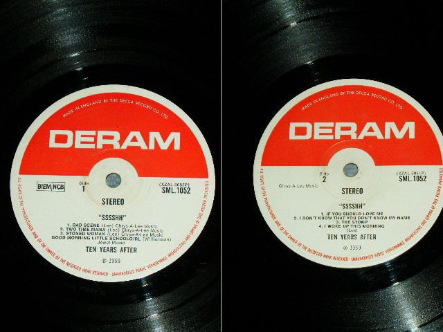 画像: TEN YEARS AFTER -　SSSSH ( VG++/Ex+ ) / 1969 UK ORIGINAL Used LP 
