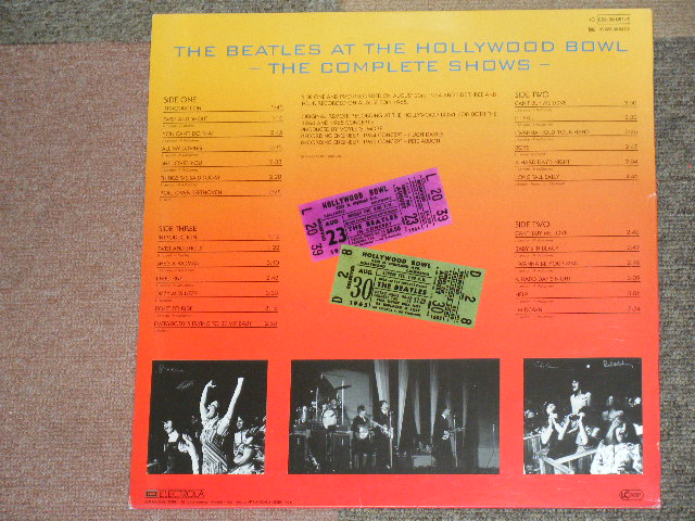 画像: THE BEATLES - AT THE HOLLYWOOD BAWL - THE COMPLETE SHOWS -  /  GERMAN ORIGINAL Brand New 2 LP's 