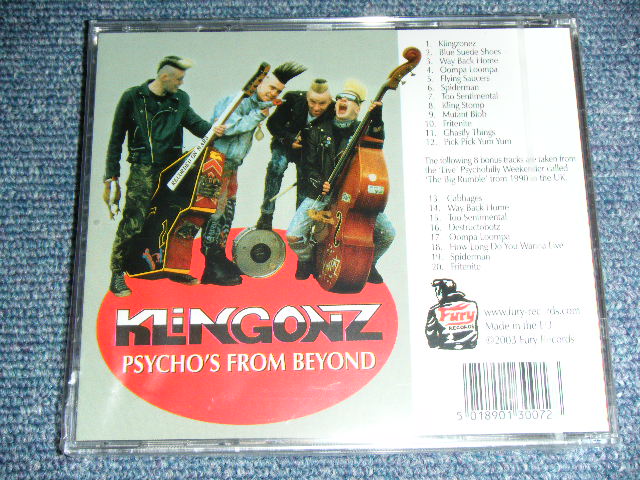 画像: KLINGONZ - PSYCHO'S FROM BEYOND / 2003 EU Press Brand New SEALED CD  