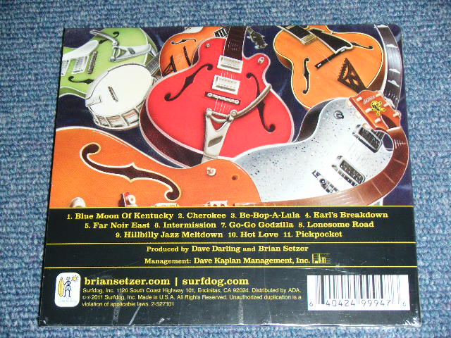 画像: BRIAN SETZER ( of STRAY CATS ) - SETZER GOES INSTRU-MENTAL!  / 2011 US Brand New  SEALED CD  