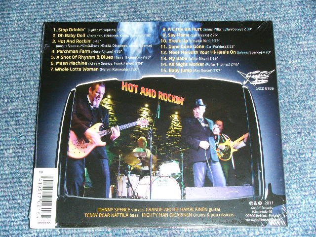 画像: JOHNNY SPENCE & DOCTOR'S ORDER - HOT AND ROCKIN'  / 2011 FINLAND ORIGINAL BRAND NEW SEALED CD  