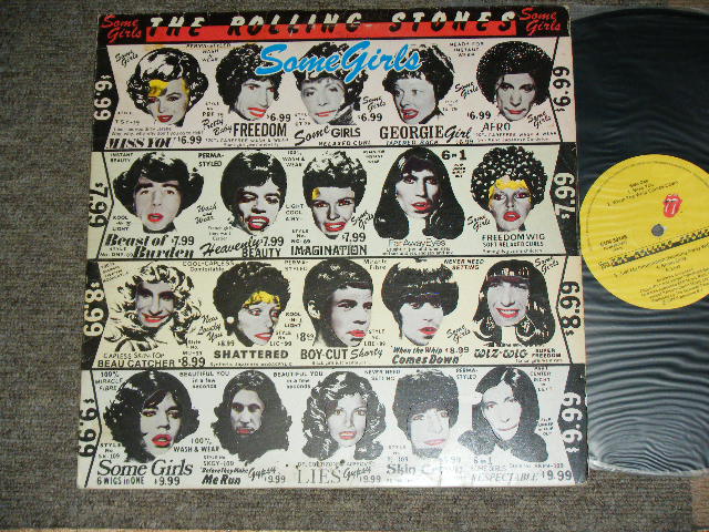 画像1: ROLLING STONES - SOME GIRLS ( MATRIX NUMBER  A: CUN-39108 5 A (A-5 U )/CUN-39108 B 3 U )  /  1978 UK ORIGINAL With Draw LP