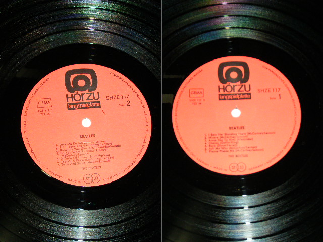 画像: DIE BEATLES - PLEASE PLEASE ME : DIE ZENTRALE TANZSHAFFE DER WELTBERUHMTEN VIER AUS LIVERPOOL  / 1973 Release Version  GERMAN ONLY Used LP 