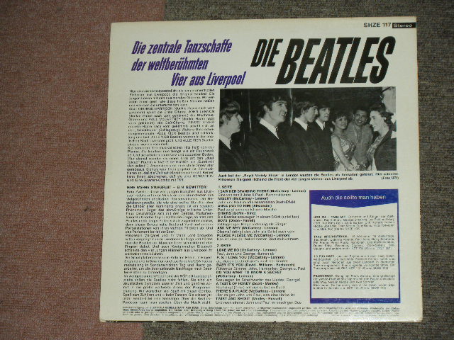 画像: DIE BEATLES - PLEASE PLEASE ME : DIE ZENTRALE TANZSHAFFE DER WELTBERUHMTEN VIER AUS LIVERPOOL  / 1973 Release Version  GERMAN ONLY Used LP 