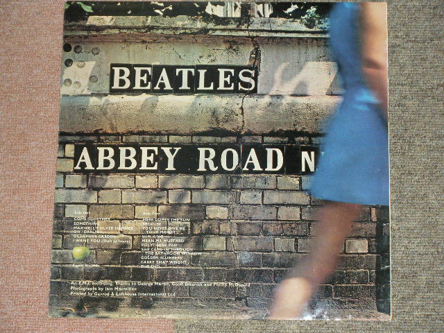 画像: THE BEATLES - ABBEY ROAD ( Ex+++/Ex++ : GRAMOPHONE Credit Label ) / 1969 UK EXPORT  Yellow Parlophone STEREO LP