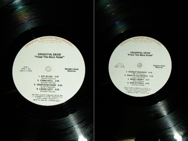 画像: GRATEFUL DEAD  - FROM THE MARS HOTEL  / 1984 US HALF SPEED MASTER MOBILE FIDELITY Used LP