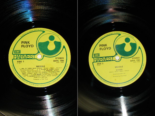 画像: PINK FLOYD - MEDDLE ( Ex++/MINT-  :  Mtrix Number A-8-1-1/B-7 ) / 1971 UK ORIGINAL (Maybe MID 70's Release ) Used LP 