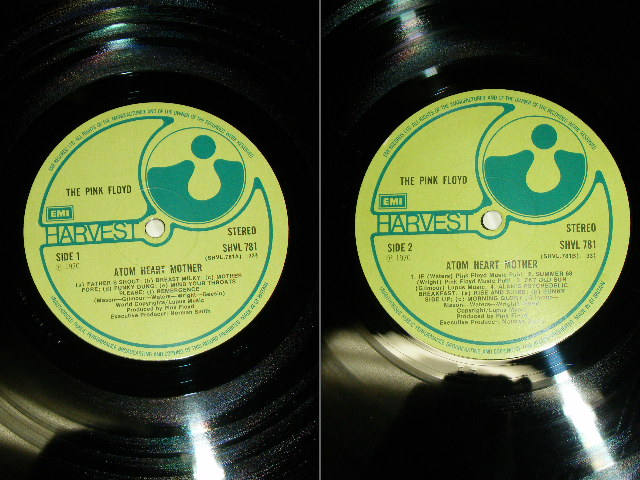 画像: PINK FLOYD - ATOM HEART MOTHER  (  Mtrix Number A-4/B-3 ) / 1970 ITALIA ORIGINAL JACKET with UK ORIGINAL EXPORT?  Used LP 