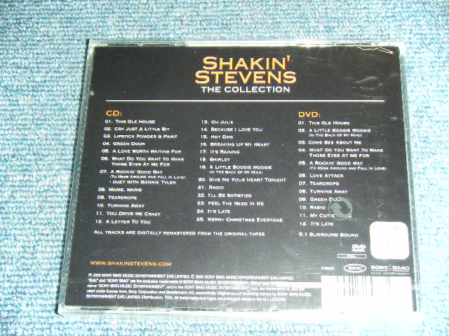 画像: SHAKIN STEVENS - THE COLLECTION  / 2005 UK ORIGINAL Brand New SEALED CD+DVD  