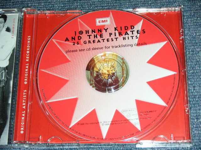 画像: JOHNNY KIDD & THE PIRATES - 25 GREATEST HITS / 1998 EU ORIGINAL BRAND NEW  CD