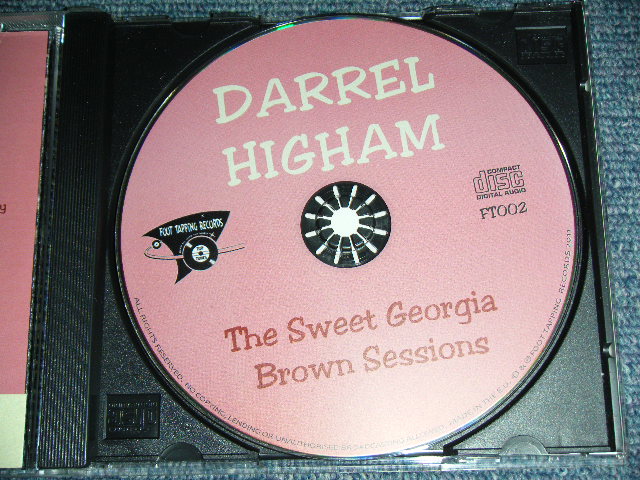 画像: DARREL HIGHAM  - THE SWEET GEORGIA BROWN SESSIONS / 2011 UK BRAND NEW CD  