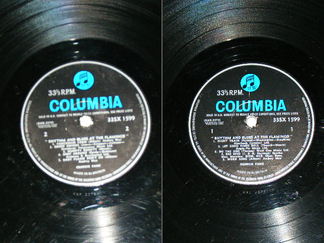 画像: GEORGIE FAME - RHYTHM & BLUES AT THE FLAMINGO ( Ex++,Ex+/Ex++ )  / 1964 UK ORIGINAL MONO Used LP 