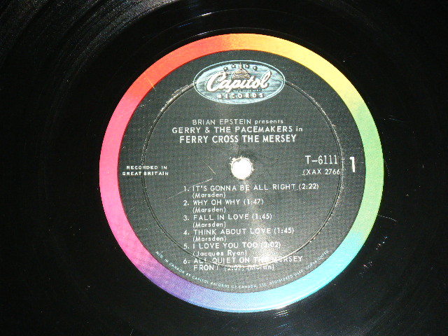 画像: GERRY AND THE PACEMAKERS - FERRY CROSS THE MERSEY ( Ex++/Ex++ ) / 1965 CANADA ORIGINAL MONO Used LP 