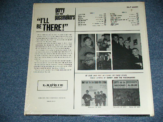 画像: GERRY AND THE PACEMAKERS - I'LL BE THERE  ( MINT-/Ex+++ ) / 1964  US ORIGINAL MONO Used LP 