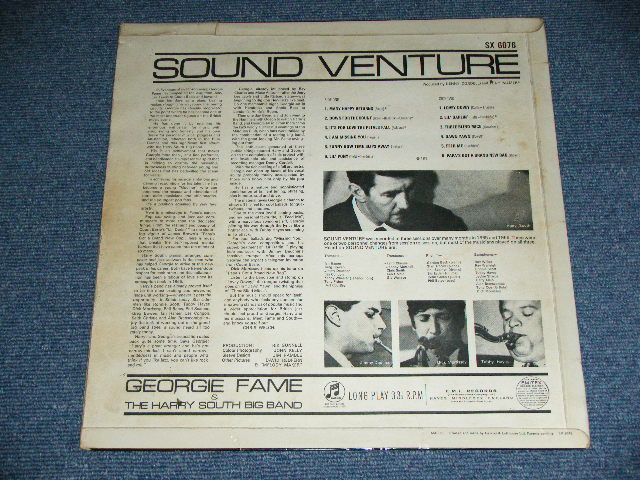 画像: GEORGIE FAME - SOUND VENTURE ( Ex+/Ex+ )  / 1966 UK ORIGINAL BLUE Columbia Label  MONO Used LP 