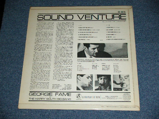 画像: GEORGIE FAME - SOUND VENTURE ( Ex+++/Ex+++ )  / 1966 UK ORIGINAL BLUE Columbia Label  MONO Used LP 