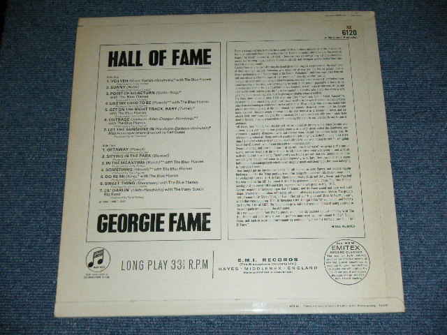 画像: GEORGIE FAME - FALL OF FAME  ( Ex+++.Ex++/MINT- )  / 1967 UK ORIGINAL BLUE Columbia Label  MONO Used LP 