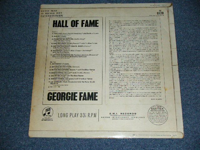 画像: GEORGIE FAME - FALL OF FAME  ( VG+++/Ex )  / 1967 UK ORIGINAL BLUE Columbia Label  MONO Used LP 