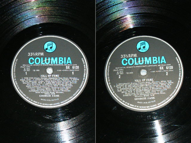画像: GEORGIE FAME - FALL OF FAME  ( Ex+++.Ex++/MINT- )  / 1967 UK ORIGINAL BLUE Columbia Label  MONO Used LP 