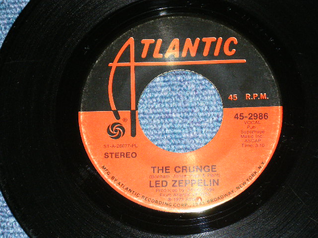 画像: LED ZEPPELIN - D'YER MAKER ( DEFECTIVE Pressing- "3" MATRIX NUMBER FOLLOWS )   / 1973 US ORIGINAL Used 7" Single 
