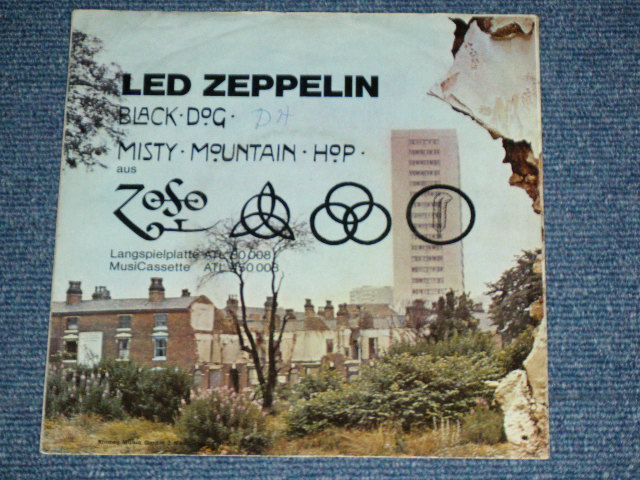 画像: LED ZEPPELIN -  BLACK DOG  / 1971 WEST-GERMANY ORIGINAL Used 7" Single  With Picture Sleeve 