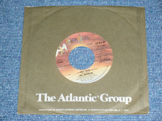 画像: LED ZEPPELIN - FOOL IN THE RAIN   / 1979 US ORIGINAL Used 7" Single With COMPANY SLEEVE 