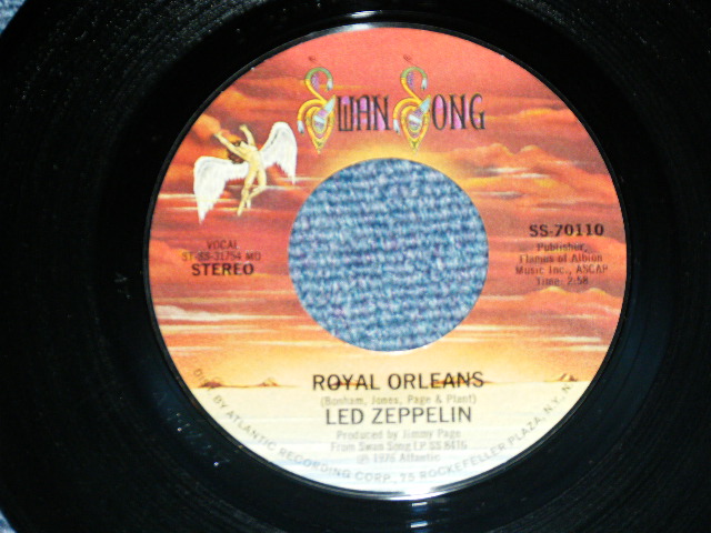 画像: LED ZEPPELIN - CANDY STOR ROCK  / 1976 US ORIGINAL Used 7" Single 