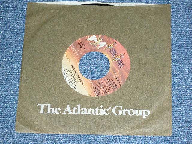 画像: LED ZEPPELIN - FOOL IN THE RAIN   / 1979 US ORIGINAL Used 7" Single With COMPANY SLEEVE 