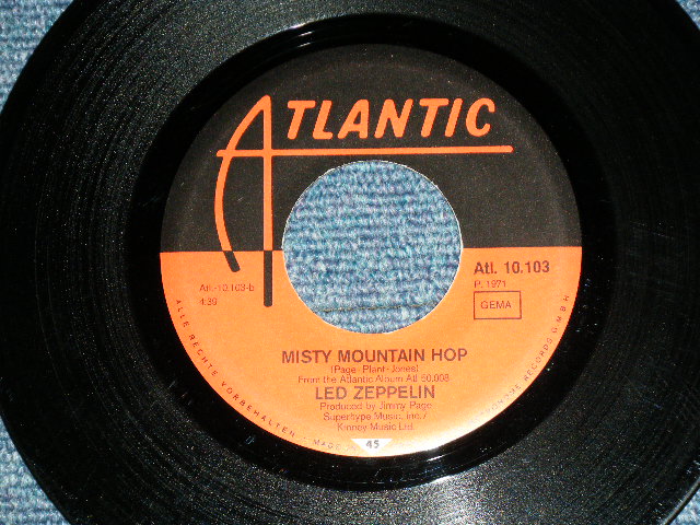 画像: LED ZEPPELIN -  BLACK DOG  / 1971 WEST-GERMANY ORIGINAL Used 7" Single  With Picture Sleeve 