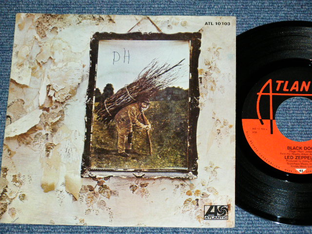 画像1: LED ZEPPELIN -  BLACK DOG  / 1971 WEST-GERMANY ORIGINAL Used 7" Single  With Picture Sleeve 