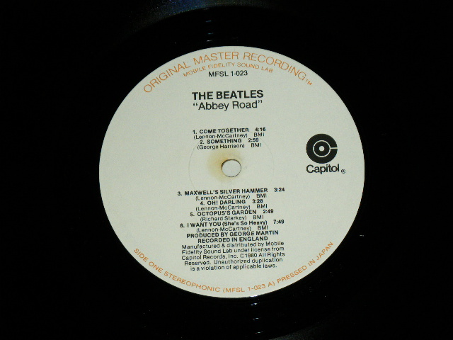 画像: THE BEATLES - ABBEY ROAD / 1979 US  ORIGINAL HALF SPEED MASTER  Used LP 