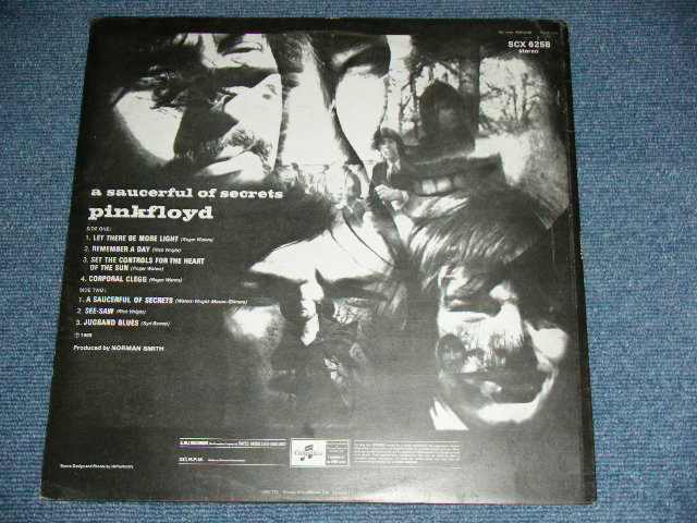 画像: PINK FLOYD, THE  - A SAUSERFUL OF SECRETS (MINT-/MINT) / UK ENGLAND RE-PRO/UN-OFFICIAL YELLOW WAX/VINYL Used LP