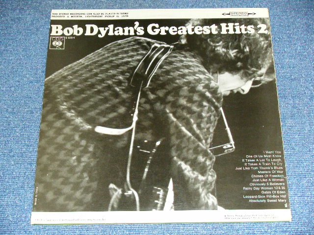 画像: BOB DYLAN - GREATEST HITS VOL.2 / 1967 UK ORIGINAL 1st PRESS STETREO Used  LP 