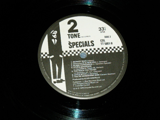 画像: SPECIALS - SPECIALS ( Ex++/Ex+++ ) / 1979 UK ENGLAND Original Used LP 