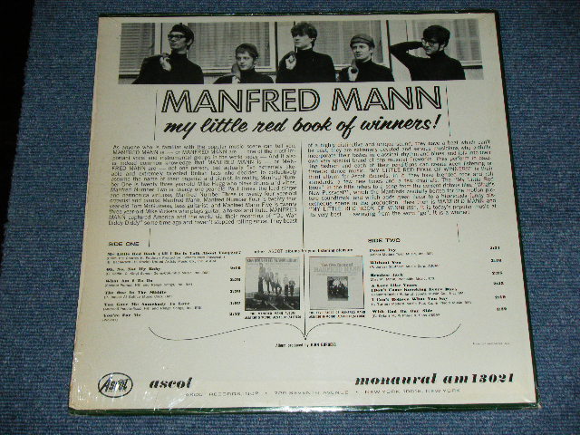MANFRED MANN - MY LITTLE RED BOOK OF WINNERS / 1965 US ORIGINAL 1st Press MONO Used LP -