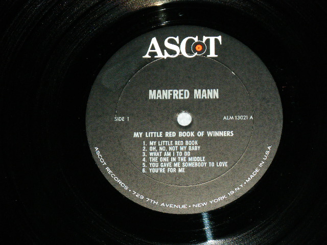 画像: MANFRED MANN - MY LITTLE RED BOOK OF WINNERS  / 1965 US ORIGINAL 1st Press MONO Used LP