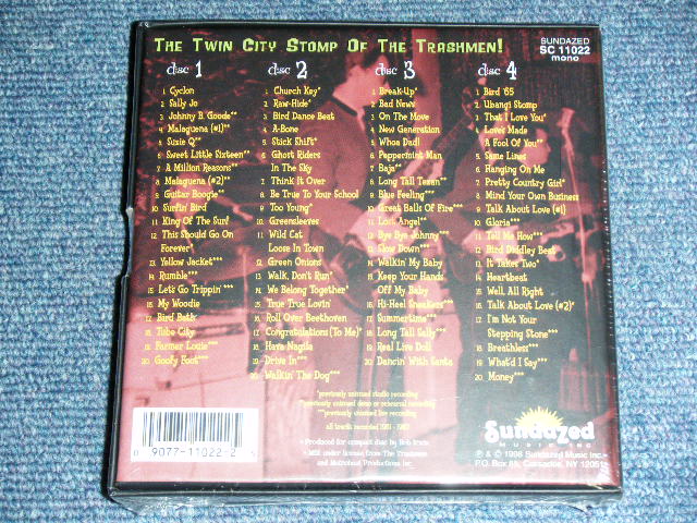 画像: The TRASHMEN - BIRD CALL! : THE TWIN CITY STOMP OF THE TRASHMEN   / 1998 US Brand New SEALED  4 CD Set