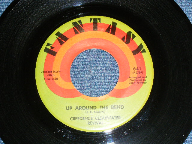 画像: CCR / CREEDENCE CLEARWATER REVIVAL - UP AROUND THE BEND   ( Ex+/Ex+++ ) /1970  US ORIGINAL 7"SINGLE With PICTURE SLEEVE 