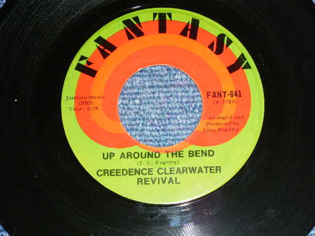 画像: CCR / CREEDENCE CLEARWATER REVIVAL - UP AROUND THE BEND   ( Ex/Ex+++ ) /1970  US ORIGINAL 7"SINGLE With PICTURE SLEEVE 