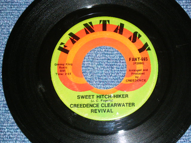 画像: CCR / CREEDENCE CLEARWATER REVIVAL -SWEET HITCH HIKER  ( Ex/Ex+ ) /1971  US ORIGINAL 7"SINGLE With PICTURE SLEEVE 