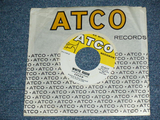 画像: CREAM -  WHITE ROOM / 1968 US ORIGINAL Used 7"Single With COMPANY SLEEVE 