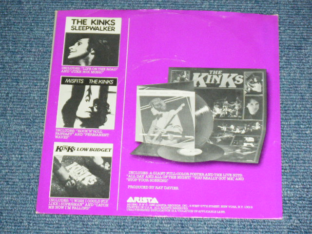 画像: THE KINKS -  CELLULOID HEROES /  1980 US ORIGINAL  Used  7"Single With PICTURE SLEEVE  